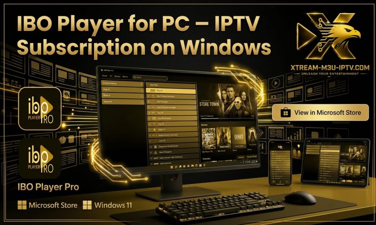 IBO Player for PC – IPTV Subscription on Windows