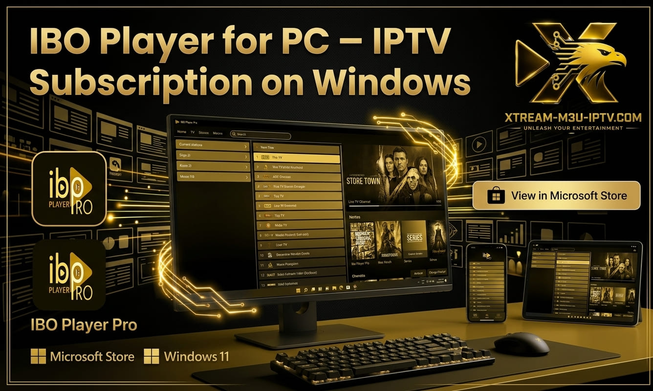 IBO Player for PC – IPTV Subscription on Windows